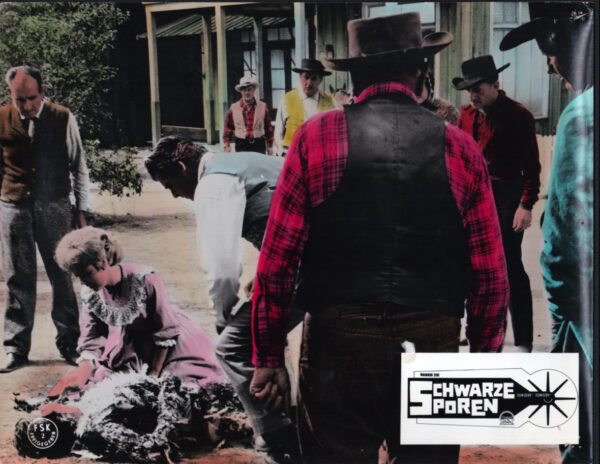 Schwarze Sporen (Rory Calhoun) 18 Aushangfotos – Bild 2