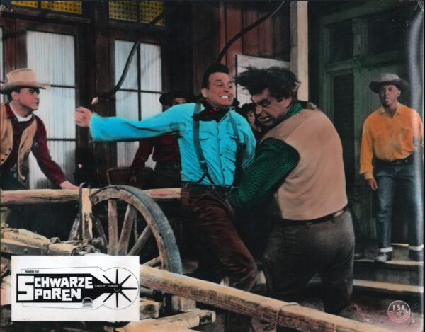 Schwarze Sporen (Rory Calhoun) 18 Aushangfotos – Bild 10