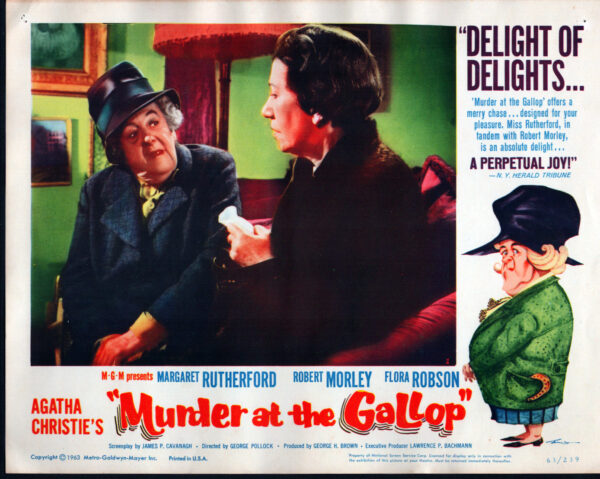Murder at the Gallop (Margaret Rutherford as Miss Marple) - Image 2